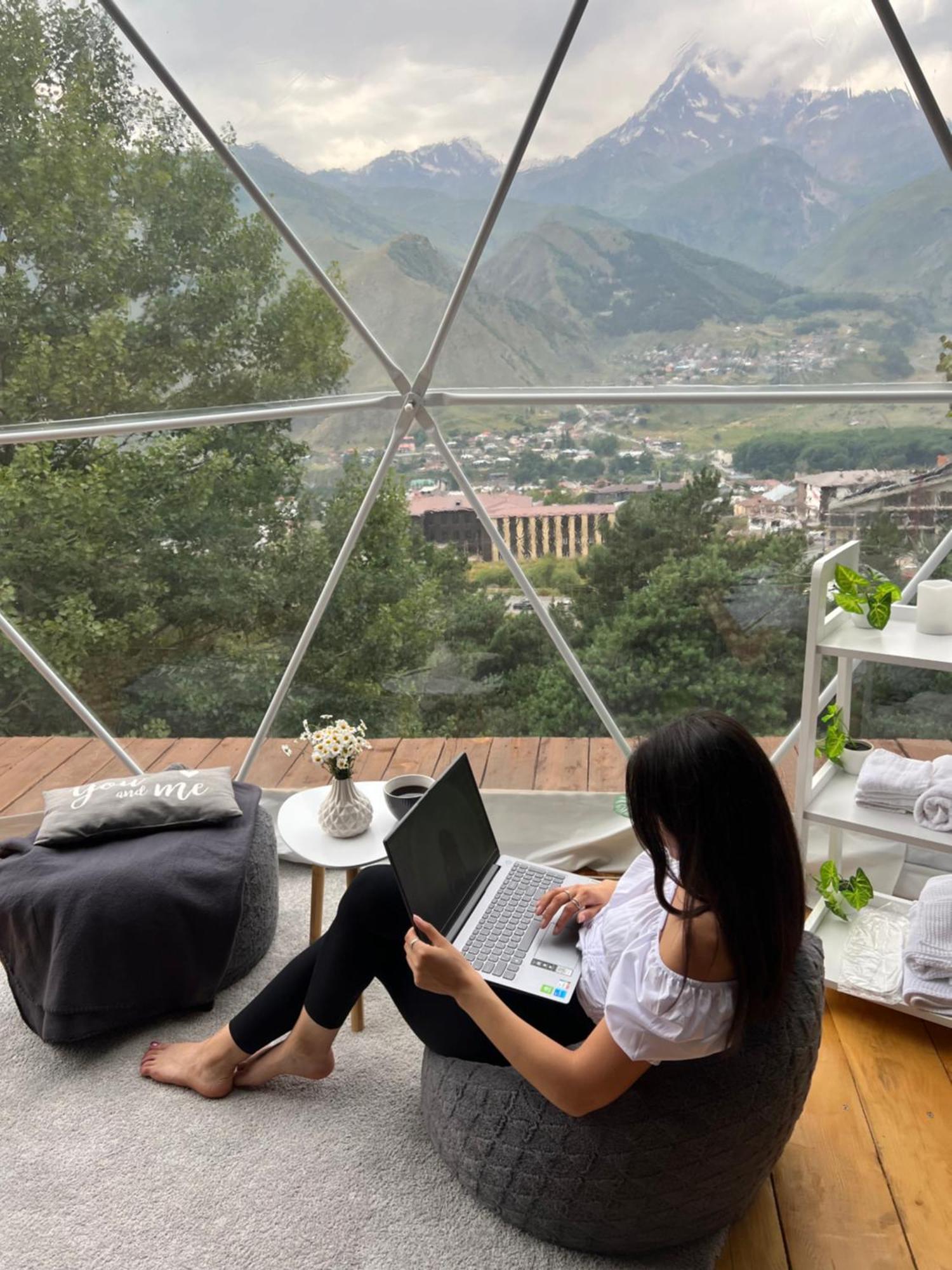 Elia Glamping 호텔 카즈베기 외부 사진